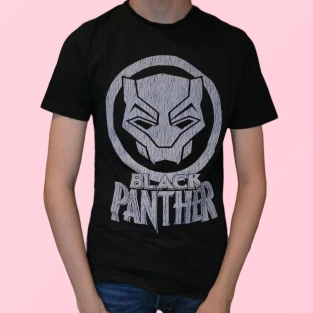 Black Panther Official Marvel Graphic Tee (S)